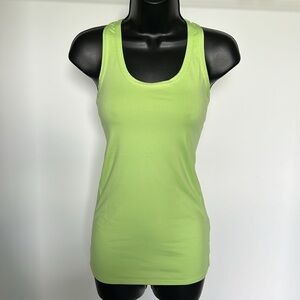 THE NORTH FACE Women’s Tank Top Paradise Green Size XS Fitted Athletic Racerback